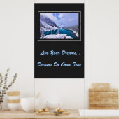 Live Your Dream Poster (Küche)