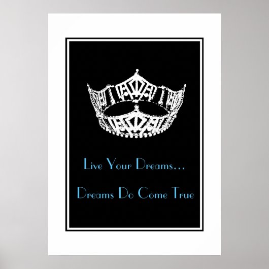Live Your Dream Poster (Vorne)