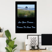 Live Your Dream Poster (Heimbüro)