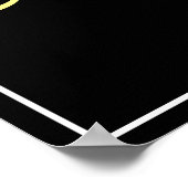 Live Your Dream Poster Yellowstone (Ecke)