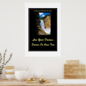 Live Your Dream Poster Yellowstone (Küche)