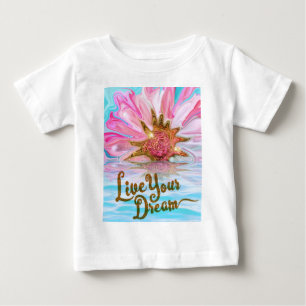 Live Your Dream - Rose Blume Power Baby T-shirt