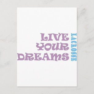 Live your Lacrosse Dreams Postkarte