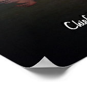 "Live your life" Tecumseh Dreamcatcher Sonnenunter Poster (Ecke)