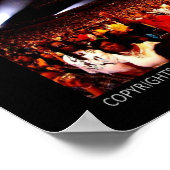 Live Your Life Tour 2009 Poster (Ecke)