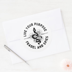 Live your Purpose Aufkleber