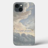 Live Your Purpose - Dreamy Sky Ästhetik Case-Mate iPhone Hülle (Rückseite)