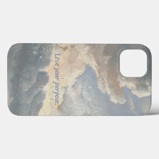 Live Your Purpose - Dreamy Sky Ästhetik Case-Mate iPhone Hülle (Rückseite (Horizontal))