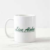 LiveAloha Landschaftsentwurf Kaffeetasse (Links)