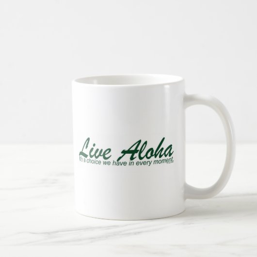LiveAloha Landschaftsentwurf Kaffeetasse (Rechts)