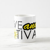 LiveAndMotivate.com Kaffeetasse (Mittel)