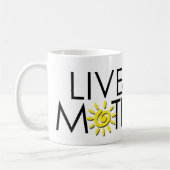 LiveAndMotivate.com Kaffeetasse (Links)