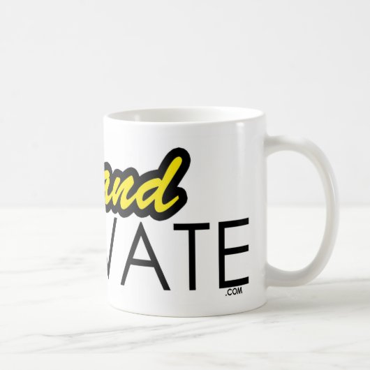 LiveAndMotivate.com Kaffeetasse (Rechts)