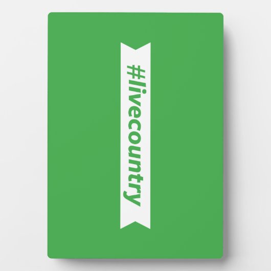 #LiveCountry Fotoplatte (Vorderseite)