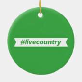 #LiveCountry Keramikornament (Hinten)