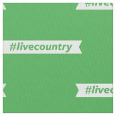#LiveCountry Stoff (Nahaufnahme)