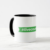 #LiveCountry Tasse (Vorderseite Links)