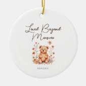 Lived Beyond Measure Latte Tasse Keramik Ornament (Vorne)