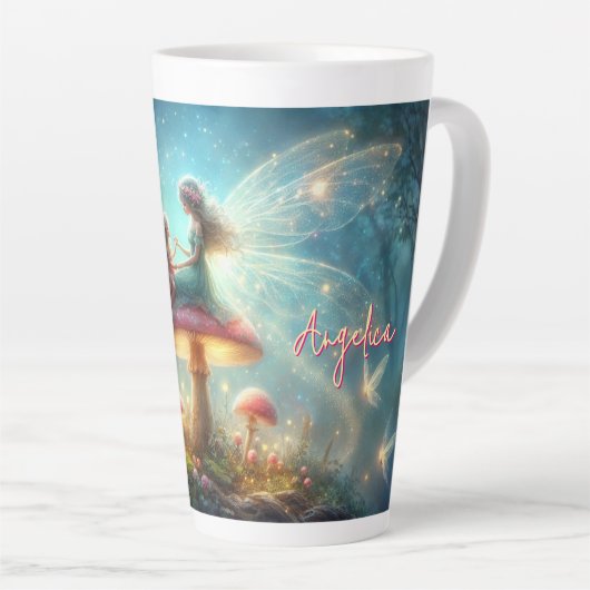 Lived Beyond Measure Personalisierte Fee Latte Tas Milchtasse (Rechte Ecke)