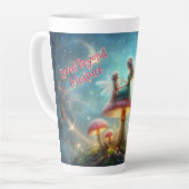 Lived Beyond Measure Personalisierte Fee Latte Tas Milchtasse (Linke Ecke)