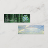 Liveerde freundlich mini visitenkarte (Vorne/Hinten)