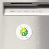 LiveGreen - Ying Yang 1 Magnet (In Situ (Geschirrspüler))