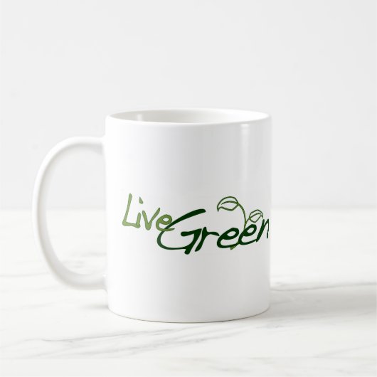 Livegrün Kaffeetasse (Links)