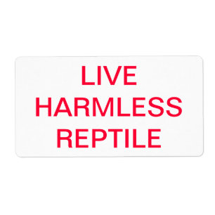LIVEHERMLESS REPTIL