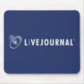 LiveJournal Logo horizontal Mousepad (Vorne)