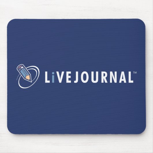 LiveJournal Logo horizontal Mousepad (Vorne)