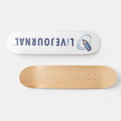 LiveJournal Logo (horizontal) Skateboard (Horizontal)