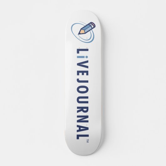 LiveJournal Logo (horizontal) Skateboard (Vorne)