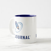 LiveJournal Logo-Vertikale Zweifarbige Tasse (Vorderseite Links)