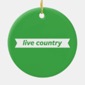 Liveland Keramik Ornament (Hinten)