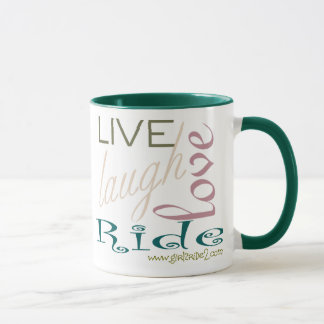 LiveLaughLoveRide-Kaffee Tasse