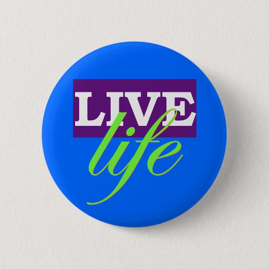 Liveleben Button (Vorderseite)