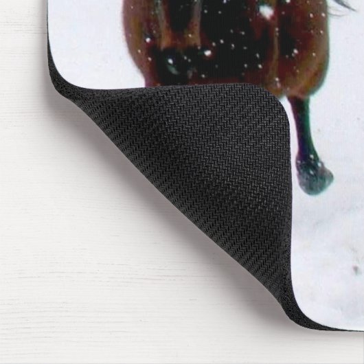 Liveleben ..... wie jemand verließ das Tor offen! Mousepad (Ecke)