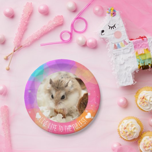 Liveleben zum vollsten - Hammyville Hamster Pappteller (Party)