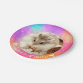 Liveleben zum vollsten - Hammyville Hamster Pappteller (Schrägansicht)