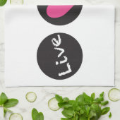 LiveLiebe-Aufzug - Handtuch (Gefaltet)