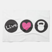 LiveLiebe-Aufzug - Handtuch (Horizontal)