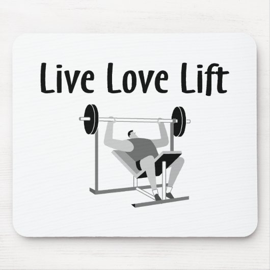 LiveLiebe-Aufzug Mousepad (Vorne)