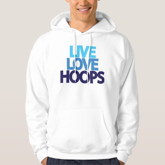 LiveLiebe-Band-mit Kapuze Sweatshirt (Vorderseite)