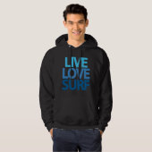 LiveLiebe-Brandungs-mit Kapuze Sweatshirt (Vorne ganz)
