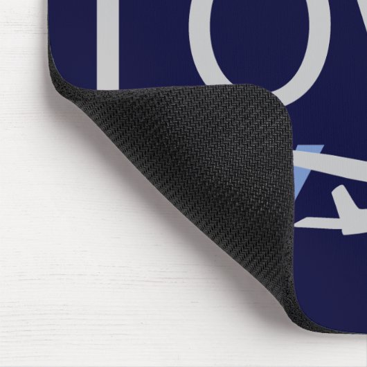 LiveLiebe-Fliege Mousepad (Ecke)