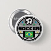 LiveLiebe-Fußball Brasilien Button (Vorne & Hinten)