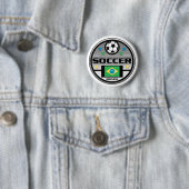 LiveLiebe-Fußball Brasilien Button (Beispiel)