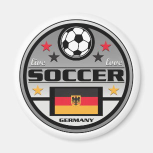 LiveLiebe-Fußball Deutschland Magnet