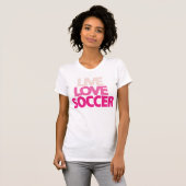 LiveLiebe-Fußball-Mädchen-T - Shirt (Vorne ganz)