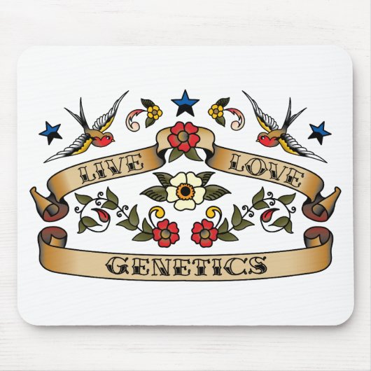 LiveLiebe-Genetik Mousepad (Vorne)